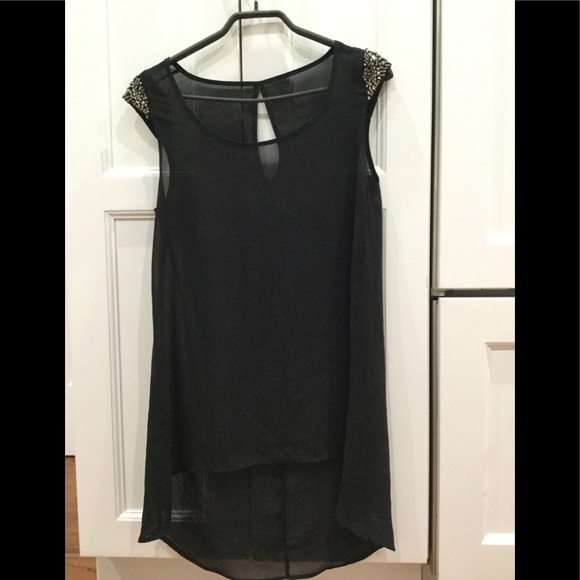 Tops - Flowing black blouse